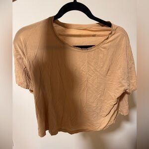 Casual Tan Women's Top